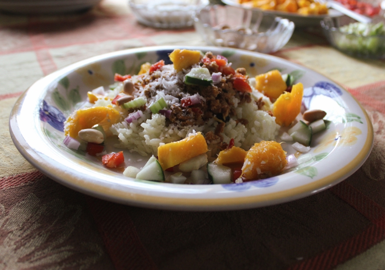 Arroz con mango